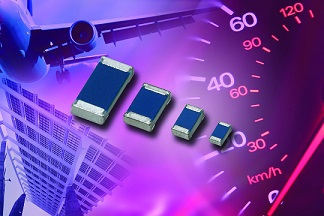 采用0402、0603、0805和1206外形尺寸的電阻器件