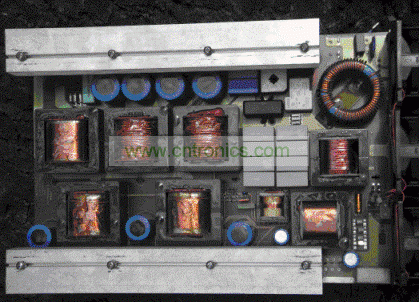 圖2:采用鋁電解電容的太陽(yáng)能逆變器