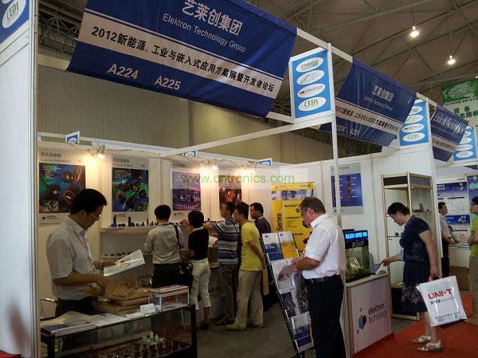 Elektron攜工業(yè)防水連接器連接現(xiàn)身中國(guó)(成都)電子展