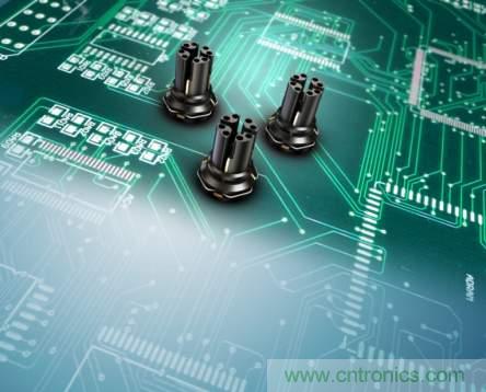 尺寸明顯縮小的PCB板連接器，采用MID技術(shù)重新定義了連接器內(nèi)部屏蔽結(jié)構(gòu)