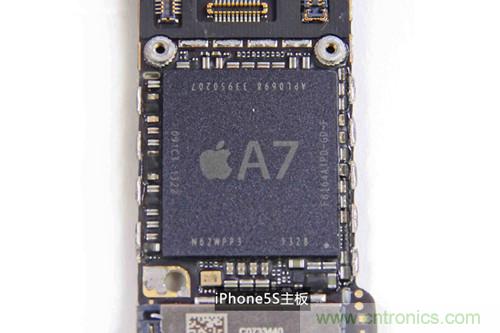 土豪金iPhone 5S拆解：內(nèi)部結(jié)構(gòu)升級，維修難度增加