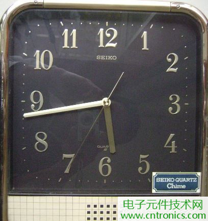 拆個(gè)老古董，日本精工石英電子掛鐘拆解