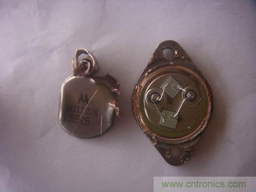 暴力拆解對(duì)比:進(jìn)口金封三極管VS國產(chǎn)金封三極管