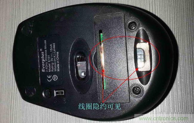 廢物利用，改裝Qi無(wú)線充電鼠標(biāo)