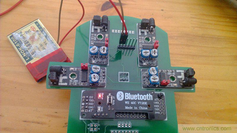 牛人力作！PCB版藍牙智能小車DIY