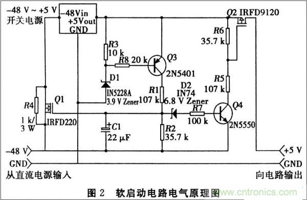 抑制開關(guān)電源浪涌，且看軟啟動電路顯神通！