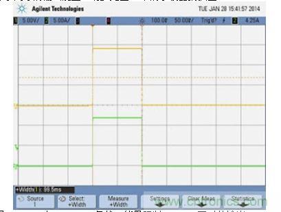 APS 在 169.5 W 負載、能量限制 0.0047 瓦時的輸出