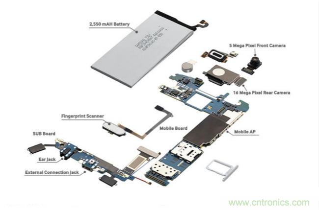 拆解三星Galaxy S6/S6 Edge，網(wǎng)友大呼“有料”！