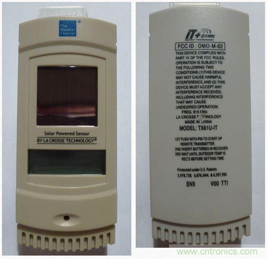 圖1：拆解前TX61U-IT的正面和背面圖片。