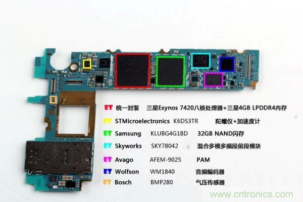 三星S6 Edge+拆解：比S6 Edge加在哪里？
