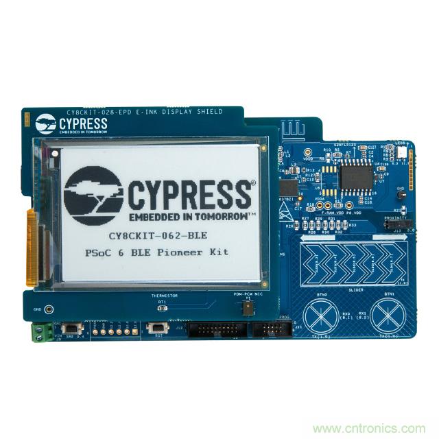 Cypress Semiconductor PSoC 6 BLE Pioneer 套件現(xiàn)已入庫(kù) Digi-Key；客戶預(yù)訂訂單陸續(xù)發(fā)貨中