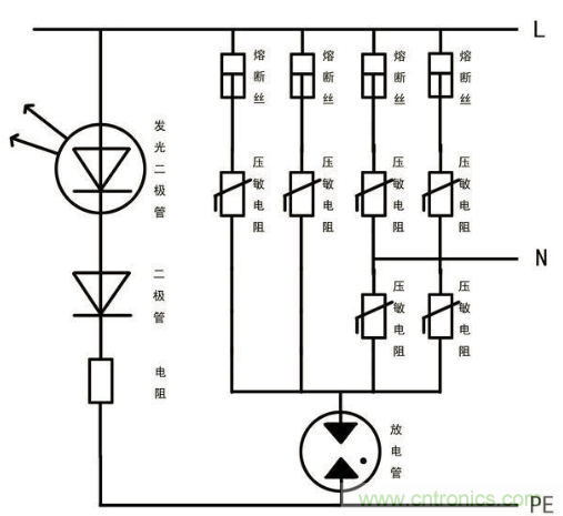 電源插座如何防雷？巧用壓敏電阻&陶瓷氣體放電管