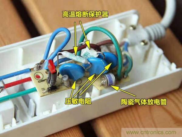 電源插座如何防雷？巧用壓敏電阻&陶瓷氣體放電管
