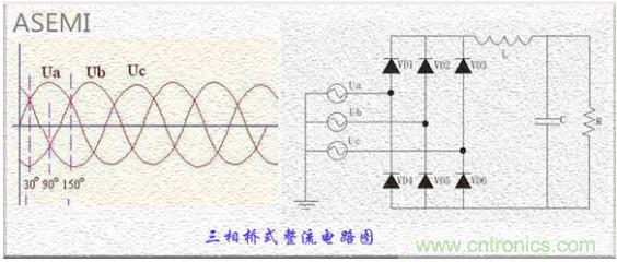 三相整流橋怎么接線？四腳整流橋接線圖
