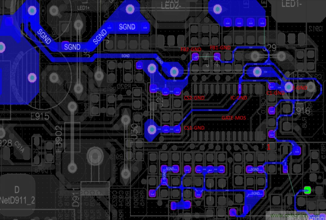 分析開關(guān)電源與IC控制器的PCB設計 分析開關(guān)電源與IC控制器的PCB設計