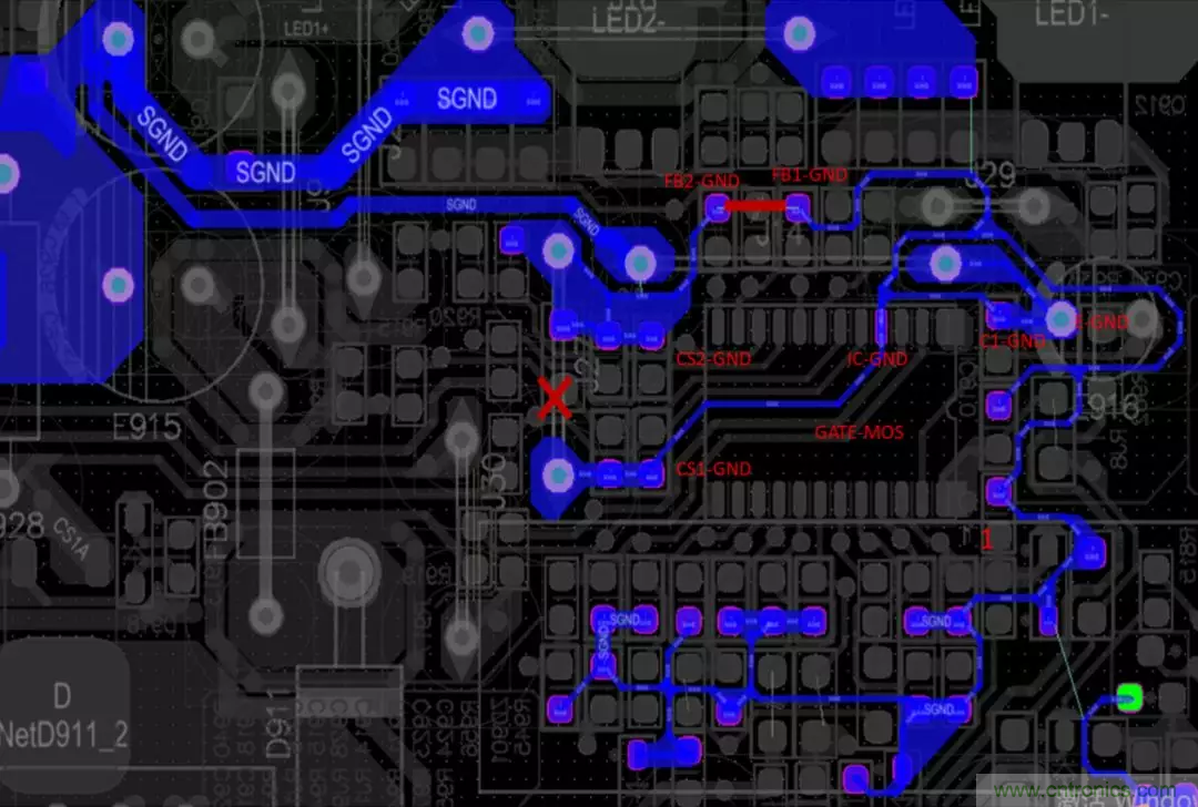 分析開關(guān)電源與IC控制器的PCB設計 分析開關(guān)電源與IC控制器的PCB設計