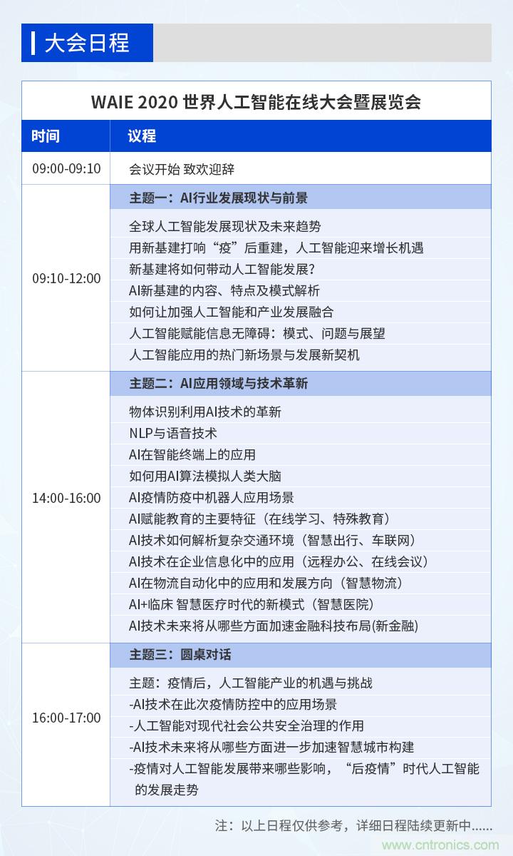 燃AI引擎，WAIE 2020世界人工智能大會震撼來襲！