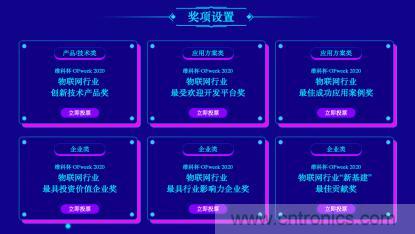 投票開(kāi)始啦！“‘維科杯’2020（第五屆）中國(guó)物聯(lián)網(wǎng)行業(yè)年度評(píng)選”大獎(jiǎng)將花落誰(shuí)家？