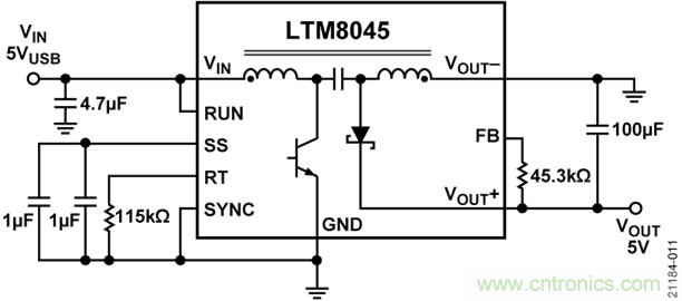 USB供電、915MHz ISM無(wú)線電頻段、具有過(guò)溫管理功能的1W功率放大器