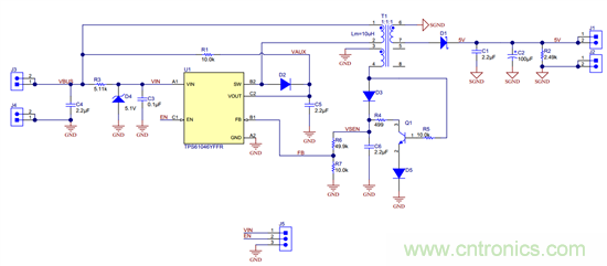 寬輸入電壓、高效率、5V&250mA輸出反激變流器設(shè)計(jì)