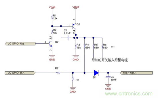 多開關(guān)檢測接口：為實現(xiàn)更小型、更高效設(shè)計集成化功能