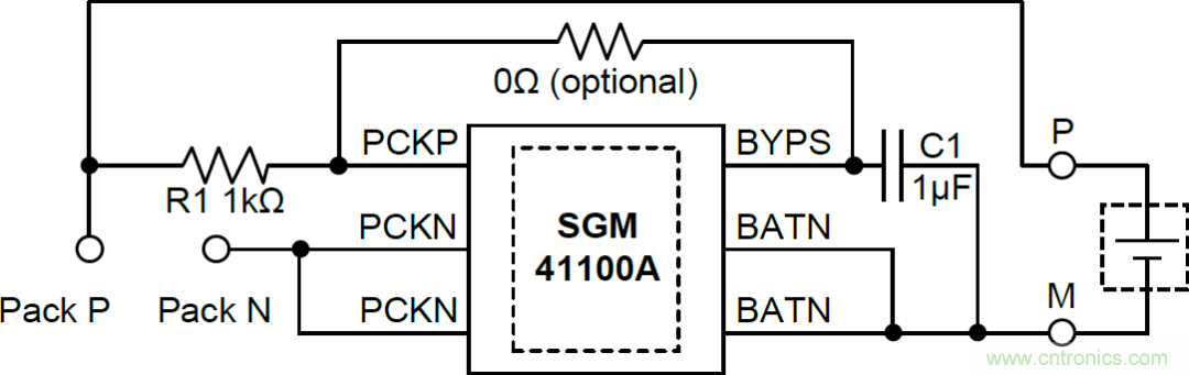 小封裝、微功耗小微電池保護器SGM41100A