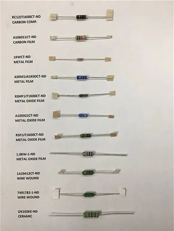 對照一下，你了解幾種電阻？