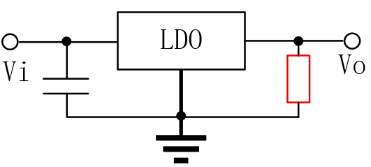 LDO輸出為什么并聯(lián)接地電阻？